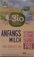 Pre Anfangs Milch