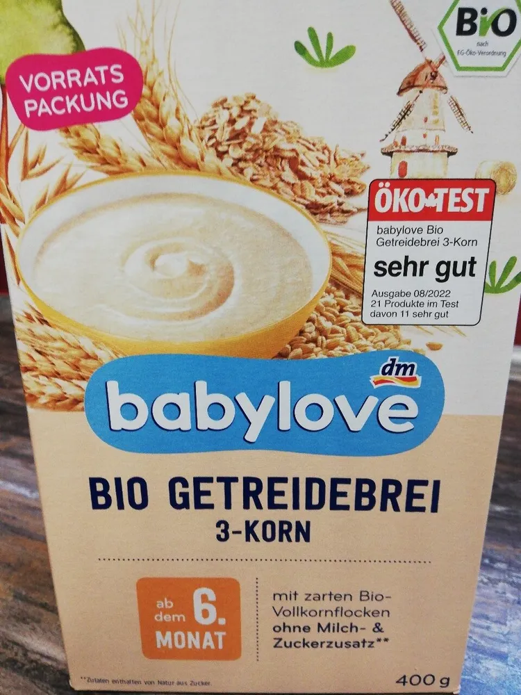 Getreidebrei 3-Korn