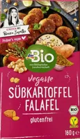 Vegane Süßkartoffel Falafel
