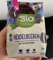 Heidelbeeren gefriergetrocknet