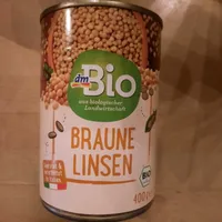 Braune Linsen