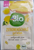 Zitronenschale gerieben