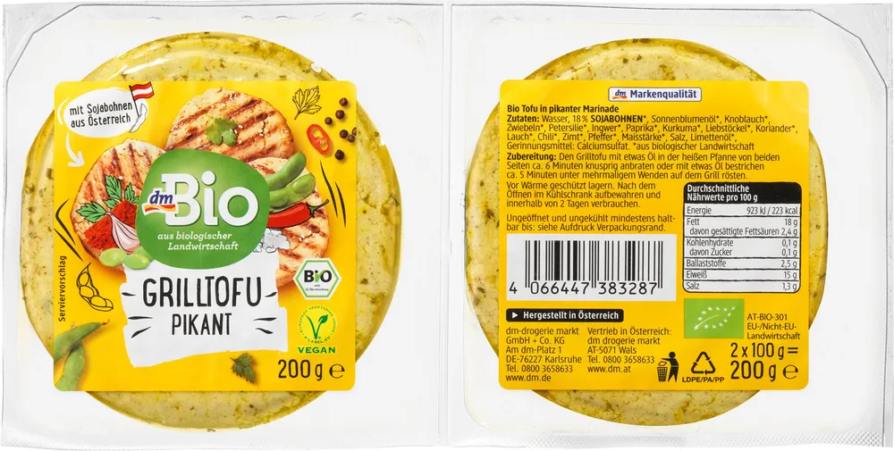 Grilltofu Pikant