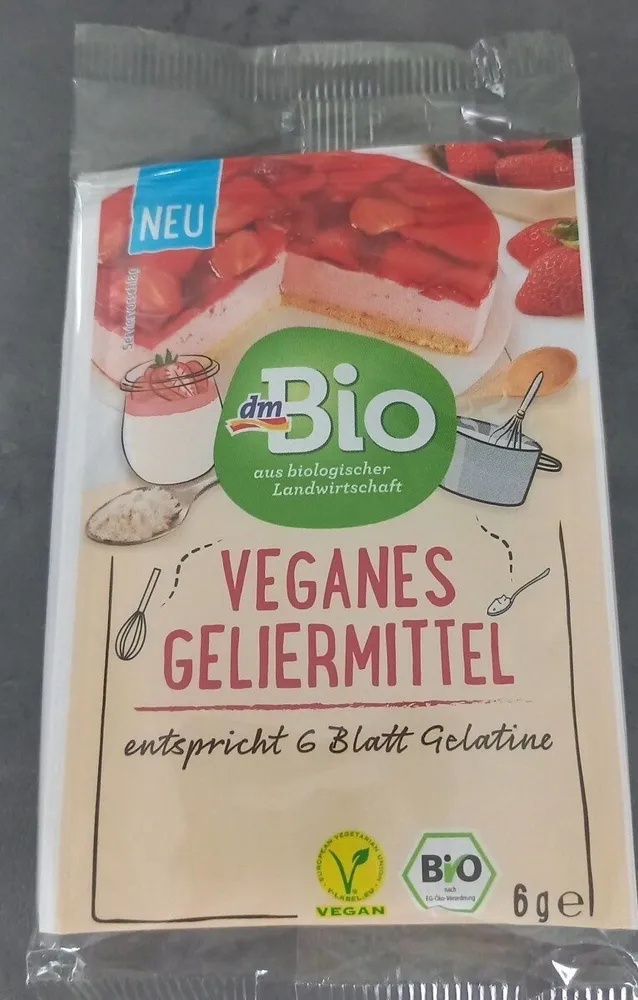 Veganes Geliermittel