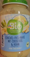 Fenchel-Pastinake mit Couscous & Huhn (ab 6. Monat)