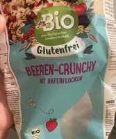 Beeren-Crunchy mit Haferflocken