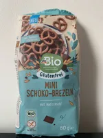 Mini Schoko-Brezeln mit Hafermehl