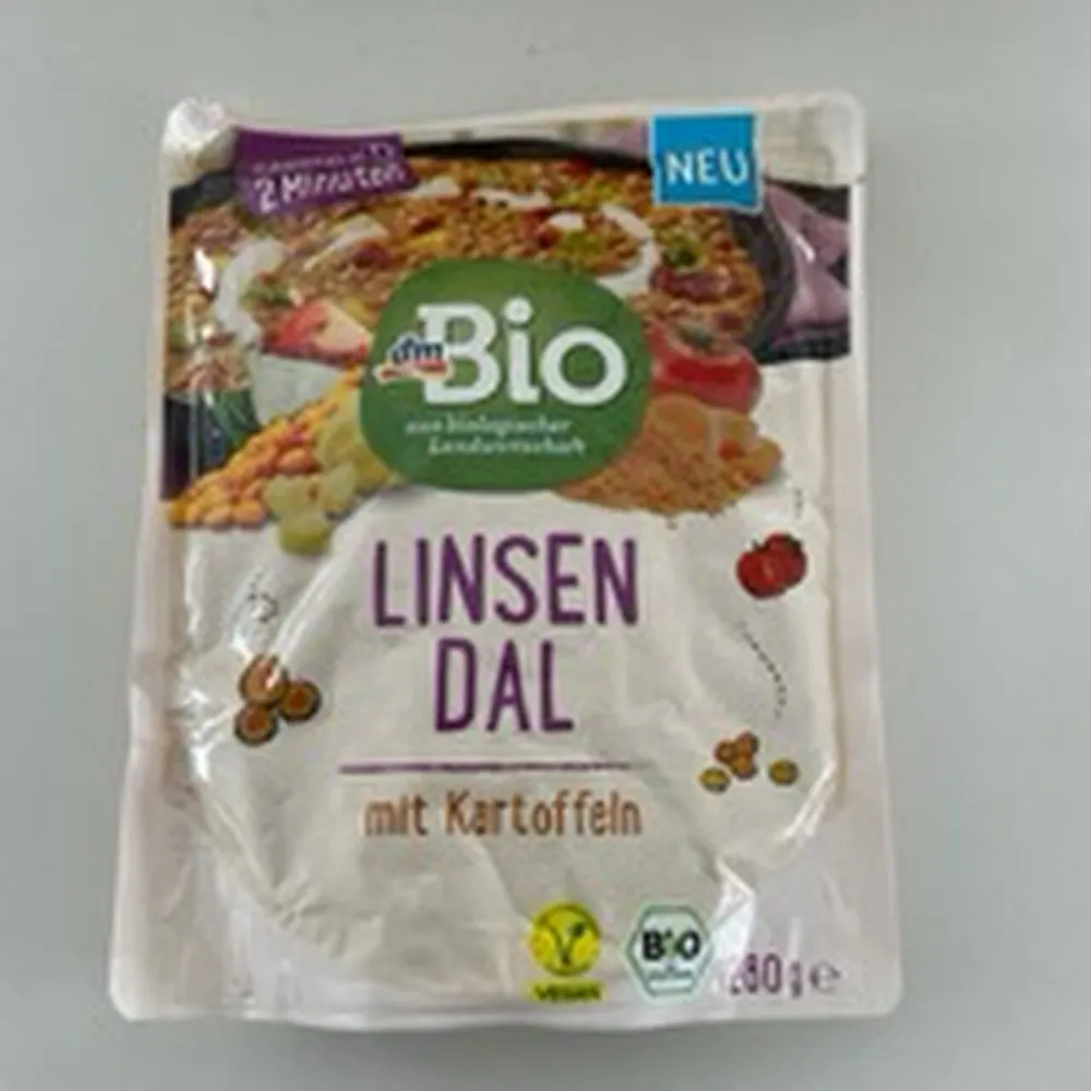 Linsen Dal mit Kartoffeln