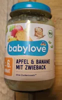 Apfel & Banane mit Zwieback (ab 6. Monat)