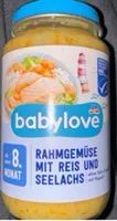 Rahmgemüse mit Reis und Seelachs (ab 8. Monat)