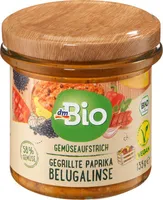 Aufstrich Gegrillte Paprika Belugalinse