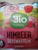 Himbeer Reiswaffel