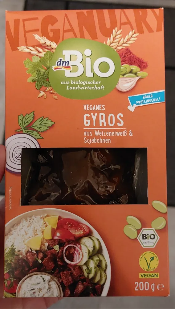 Veganský gyros