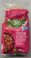 Vegane Protein Schnetzel-Streifen aus Erbsen & Ackerbohnenprotein