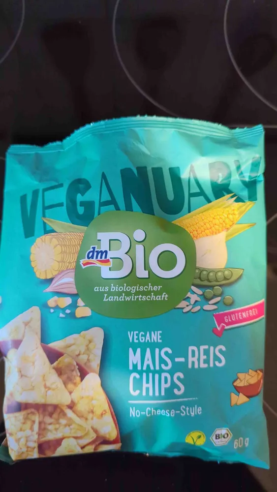 Vegane Mais-Reis Chips (No-Cheese-Style)