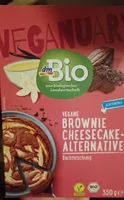 brownie cheesecake vegan