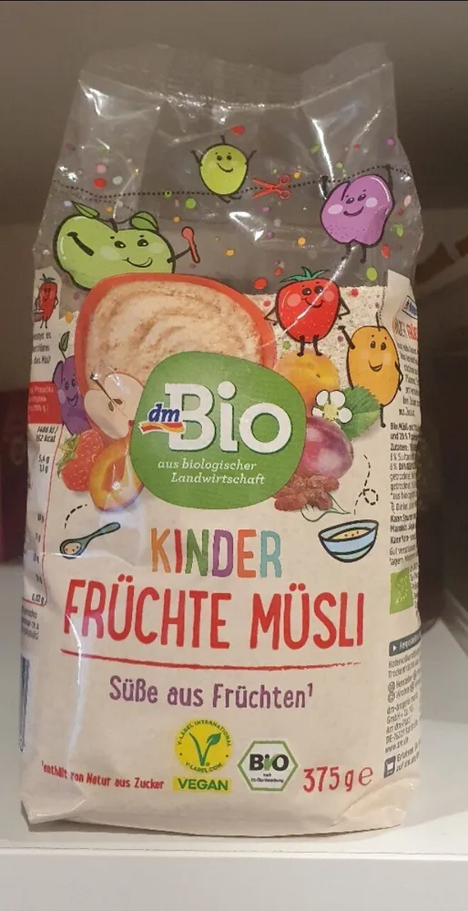 Kinder Früchte Müsli