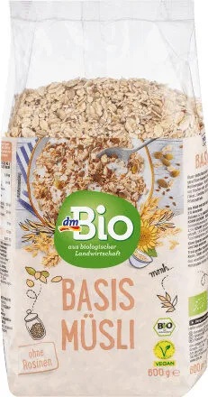 Basismüsli ohne Rosinen