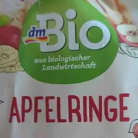 Bio Apfelringe getrocknet