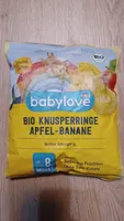 Bio Knusperringe Apfel-Banane