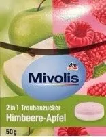 2 in 1 Traubenzucker Himbeere-Apfel