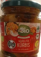 Gegrillter Kürbis in Olivenöl