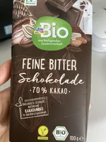 Feine Bitter Schokolade 70% Kakao