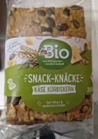 Snack-Knäcke Käse Kürbiskern