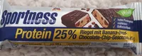 Proteinriegel mit Banana- Bread- Chocolate-Chip-Geschmack