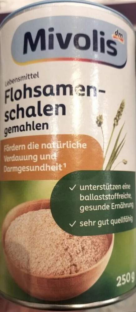 Flohsamenschalen gemahlen