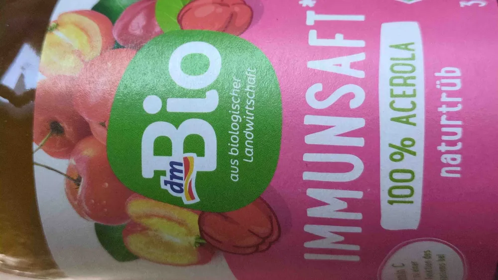 Immunsaft 100% Acerola