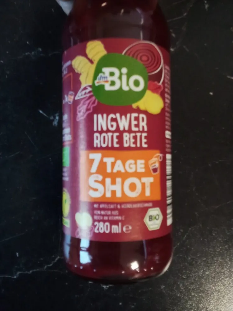 Ingwer Rote Beete 7 Tage Shot