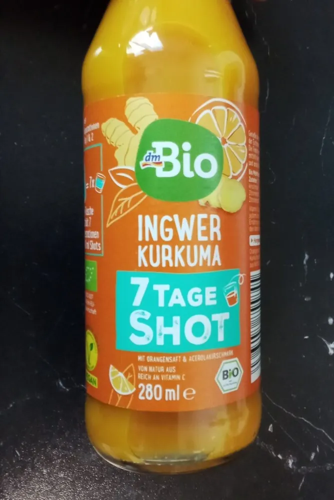 Ingwer Kurkuma 7 Stage Shot