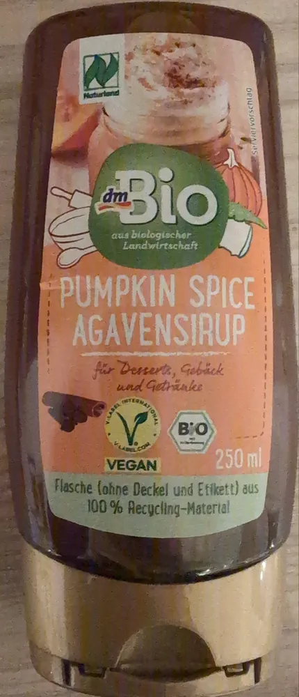 PUMPKIN SPICE AGAVENSIRUP