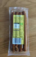 Vegane Seitanwurst, geräuchert