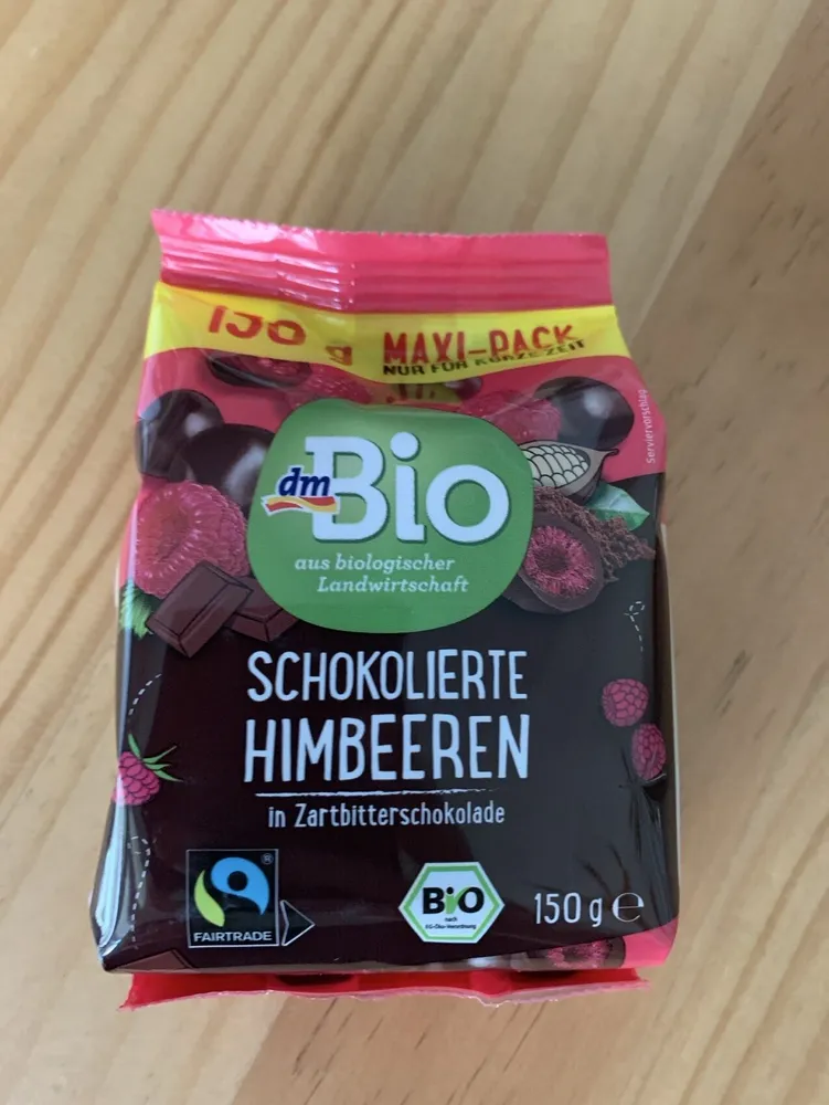 schoko himbeeren