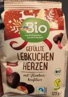 Gefüllte Lebkuchen Herzen