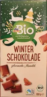 Winter Schokolade gebrannte Mandeln