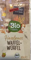 Haselnuss Waffelwürfel