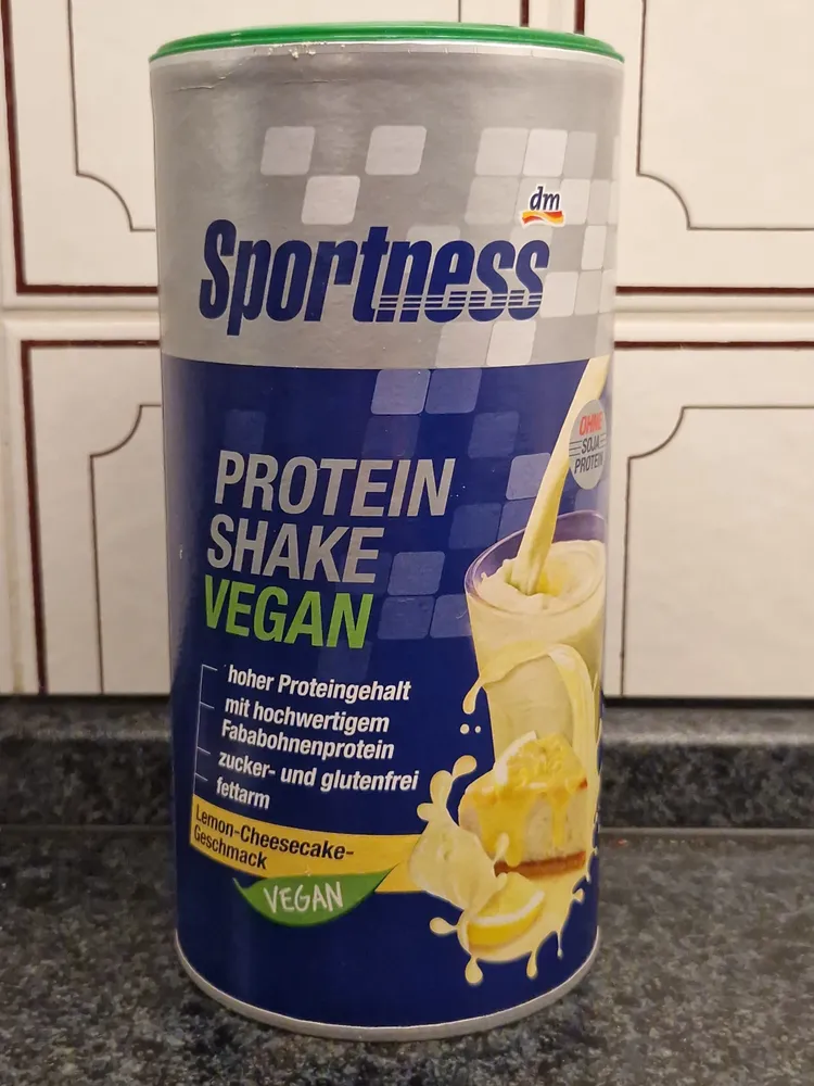 Protein Shake Vegan Lemon-Cheesecake-Geschmack