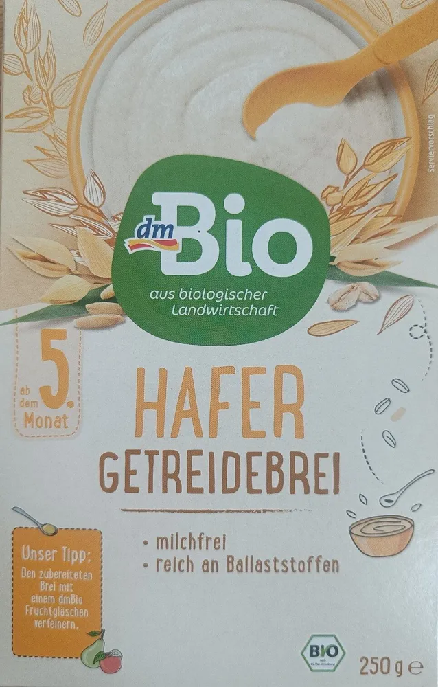 Hafer Getreidebrei