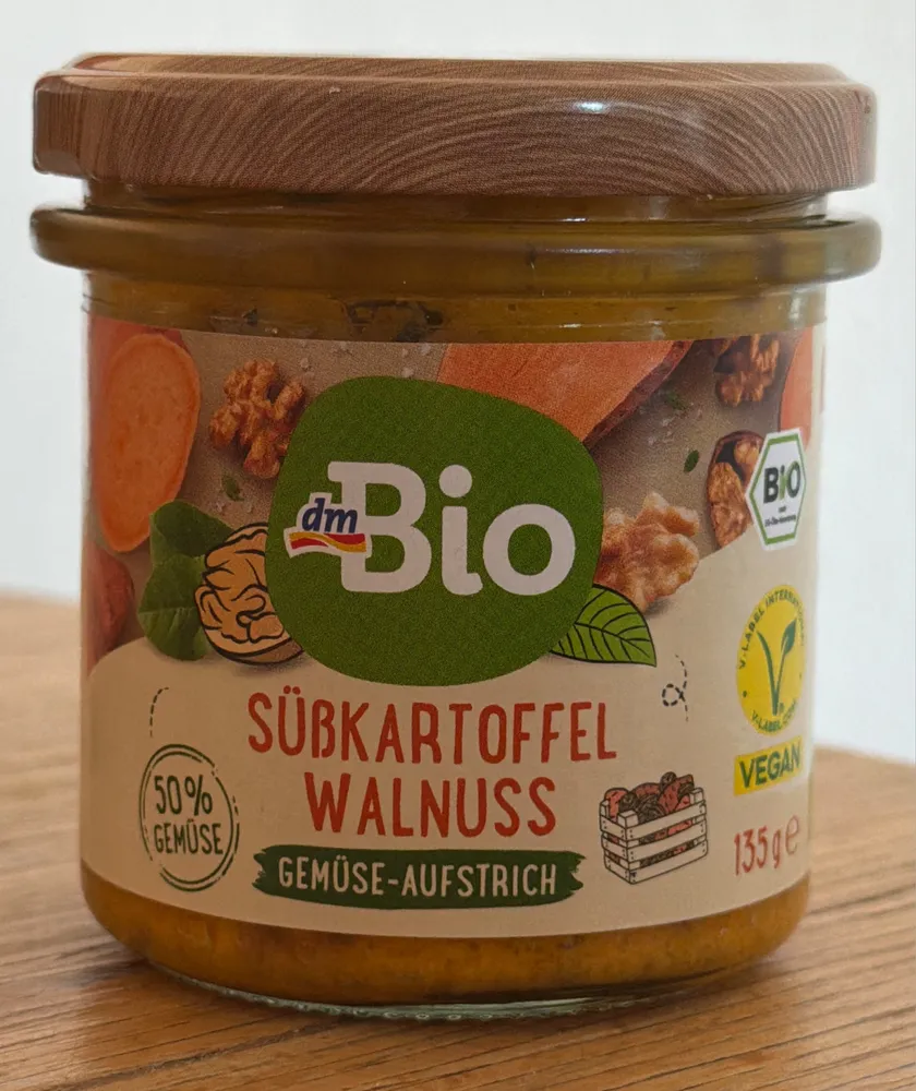 Gemüse-Aufstrich Süßkartoffel Walnuss