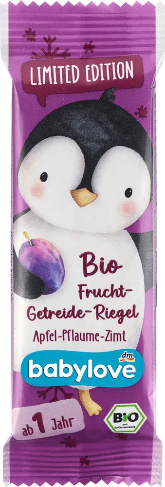 Frucht-Getreide-Riegel Apfel-Pflaume-Zimt