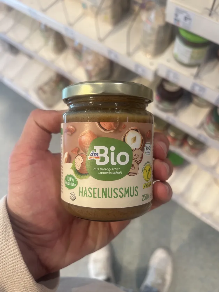 Haselnussmus