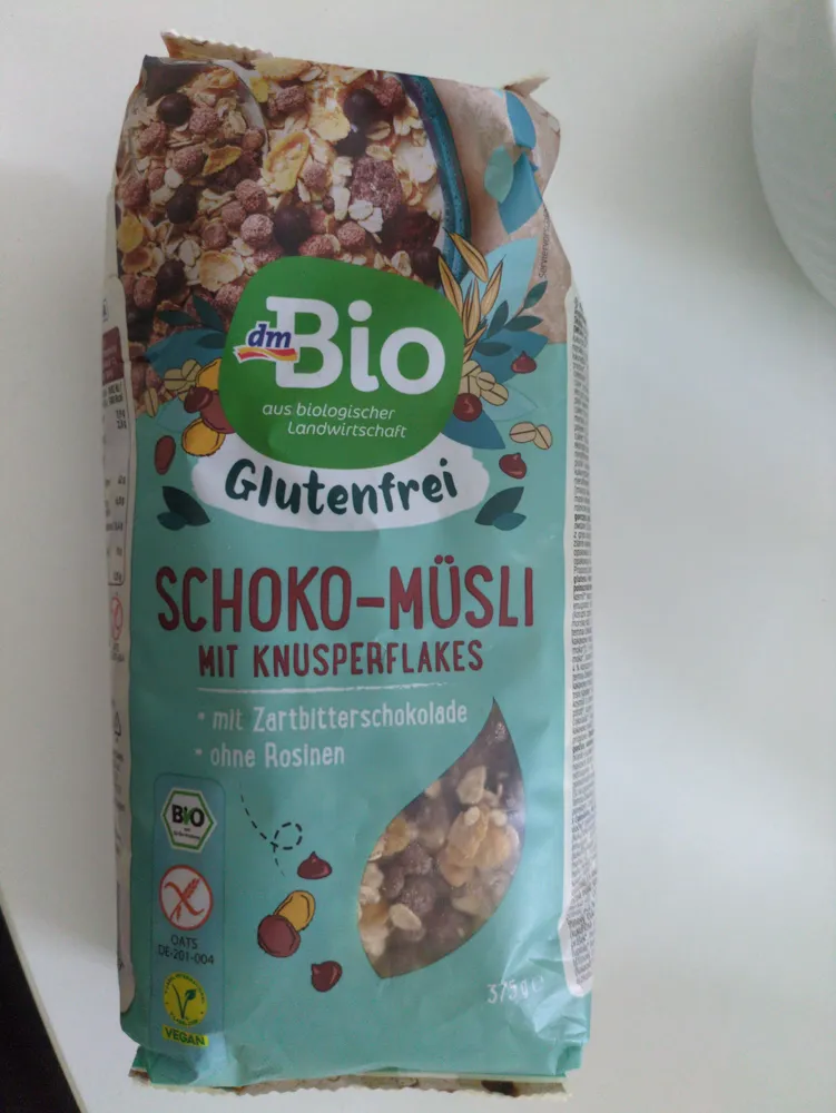 Schoko-Müsli mit Knusperflakes