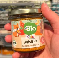 dmBio Kids Aufstrich mit Tomate und Karotte
