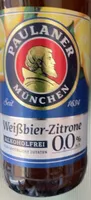 Weißbier-Zitrone Alkoholfrei