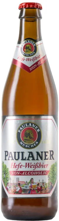 Paulaner Hefeweissbier Alkoholfree 0,5l flaske