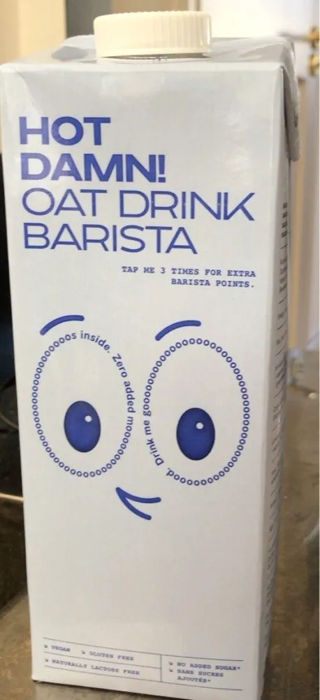 Oat drink barista