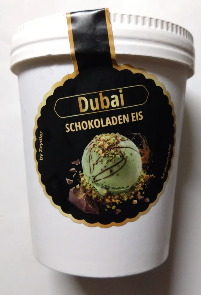 Dubai Schokoladen Eis